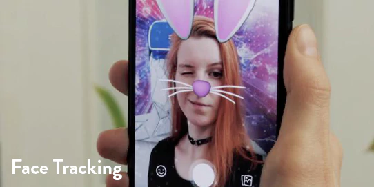 Lune.xyz Augmented Reality Face tracking